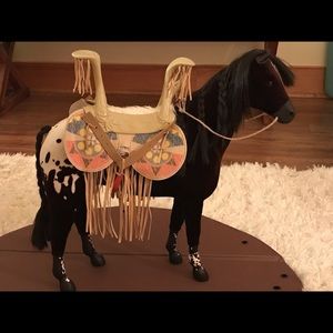 Kaya’s Steps High Mare and saddle